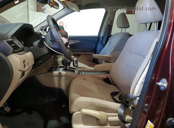 5FNYF6H17KB021434 2019 HONDA PILOT Бордовый 