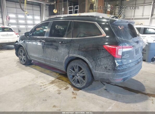 5FNYF6H20MB096746 2021 HONDA PILOT Black Հետևի ձախ