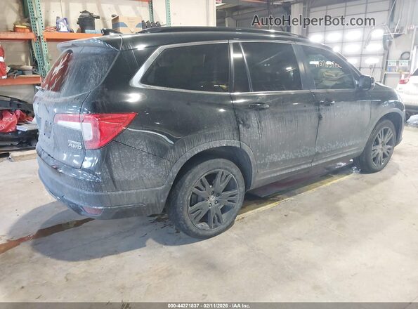 5FNYF6H20MB096746 2021 HONDA PILOT Black Հետևի աջ