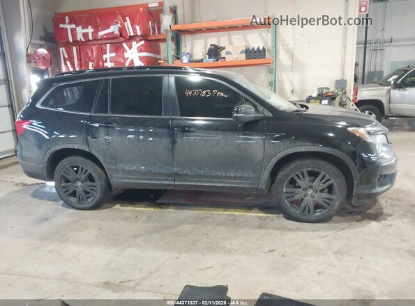 5FNYF6H20MB096746 2021 HONDA PILOT Black Սալոնի հետևի տեսք