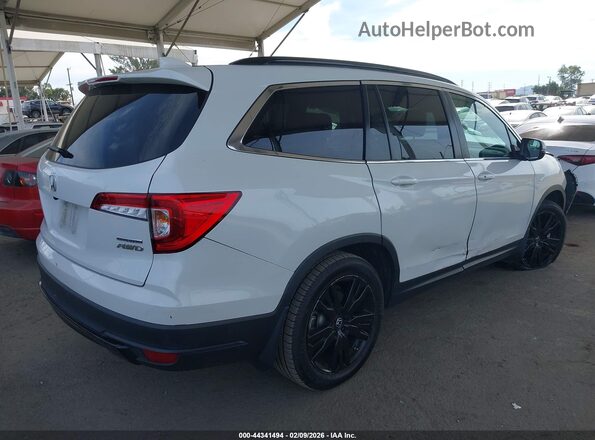 5FNYF6H20NB096103 2022 HONDA PILOT White უკანა მარჯვენა