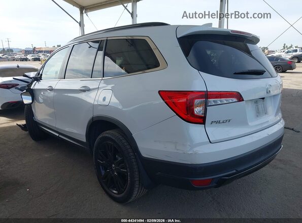 5FNYF6H20NB096103 2022 HONDA PILOT White უკანა მარცხენა