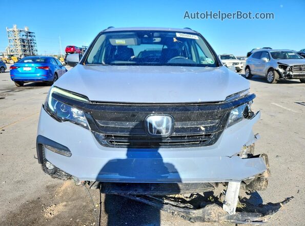 5FNYF6H2XNB093841 2022 HONDA PILOT Silver Вид спереду