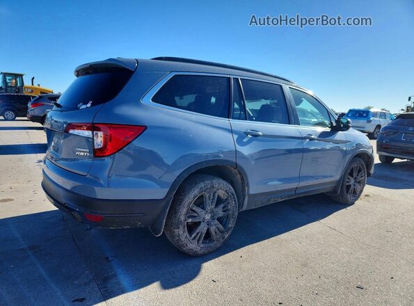 5FNYF6H2XNB093841 2022 HONDA PILOT Silver Задня права чверть