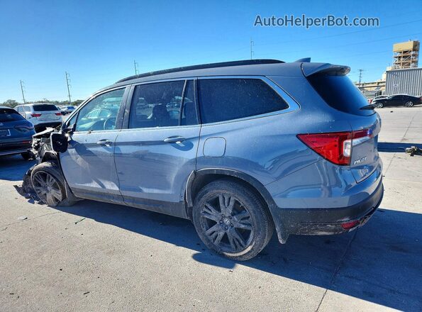 5FNYF6H2XNB093841 2022 HONDA PILOT Silver Задня ліва чверть
