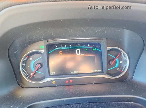 5FNYF6H2XNB093841 2022 HONDA PILOT Silver Вид щитка приладів