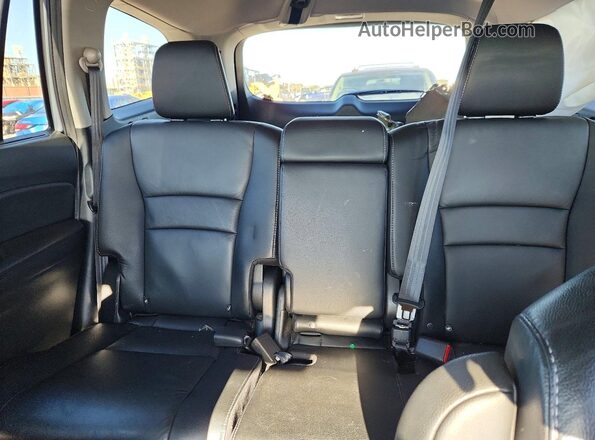 5FNYF6H2XNB093841 2022 HONDA PILOT Silver Вид задніх сидінь
