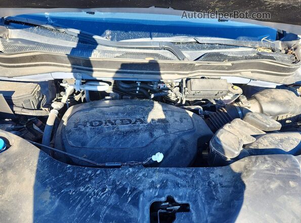 5FNYF6H2XNB093841 2022 HONDA PILOT Silver Вид підкапотного простору