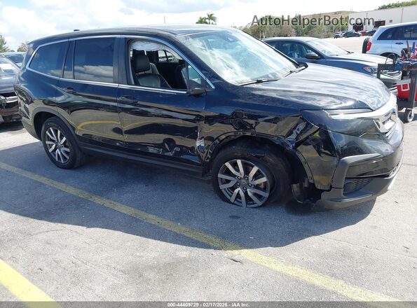 5FNYF6H52LB069976 2020 HONDA PILOT Black წინა ხედი
