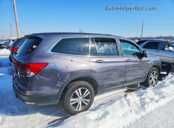 5FNYF6H55JB011597 2018 HONDA PILOT Charcoal Tył prawy