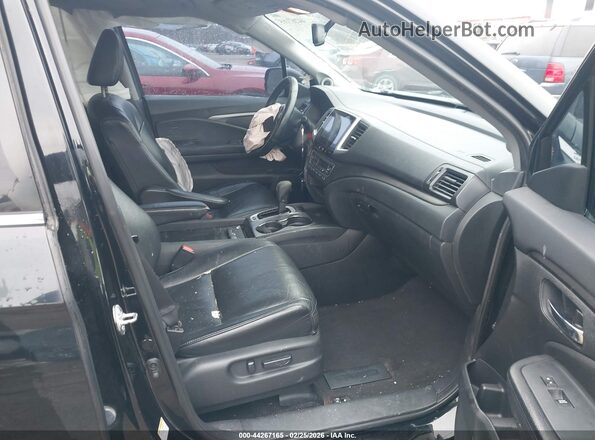 5FNYF6H56GB041782 2016 HONDA PILOT Black Vista interior delantera
