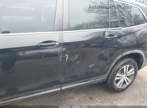 5FNYF6H56GB041782 2016 HONDA PILOT Black Vista frontal
