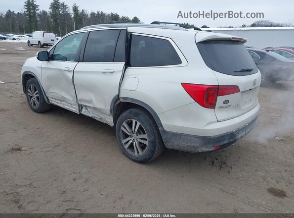 5FNYF6H56JB071386 2018 HONDA PILOT White Trasero izquierdo