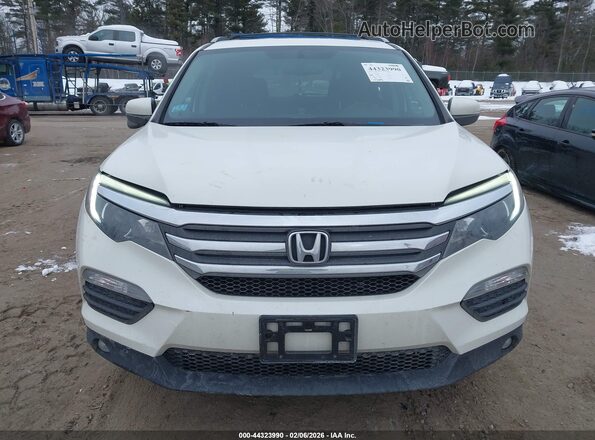 5FNYF6H56JB071386 2018 HONDA PILOT White Vista interior trasera