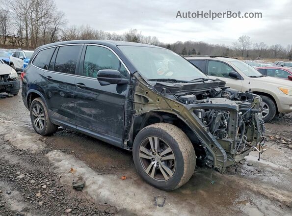 5FNYF6H58HB018991 2017 HONDA PILOT Black 
