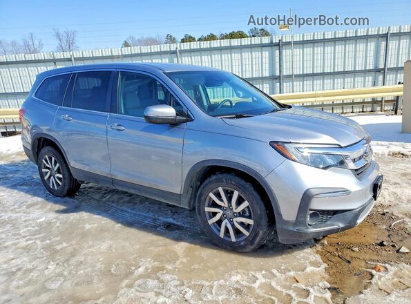 5FNYF6H58KB065476 2019 HONDA PILOT Silver 