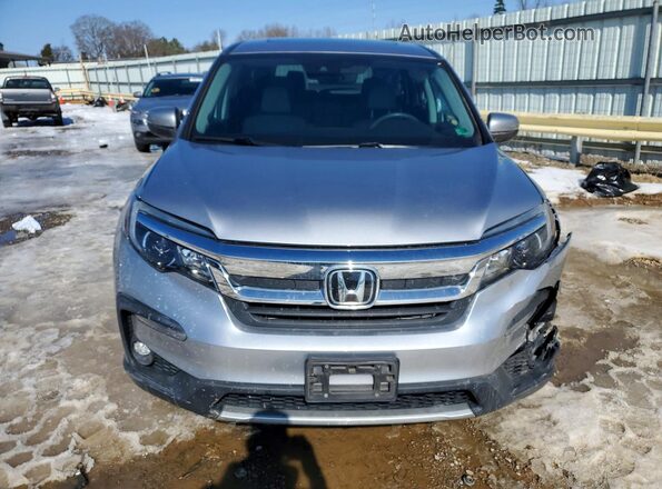 5FNYF6H58KB065476 2019 HONDA PILOT Silver 