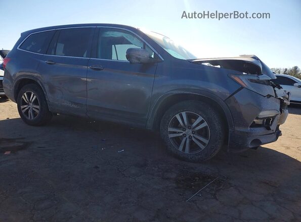 5FNYF6H59HB100583 2017 HONDA PILOT Gray 