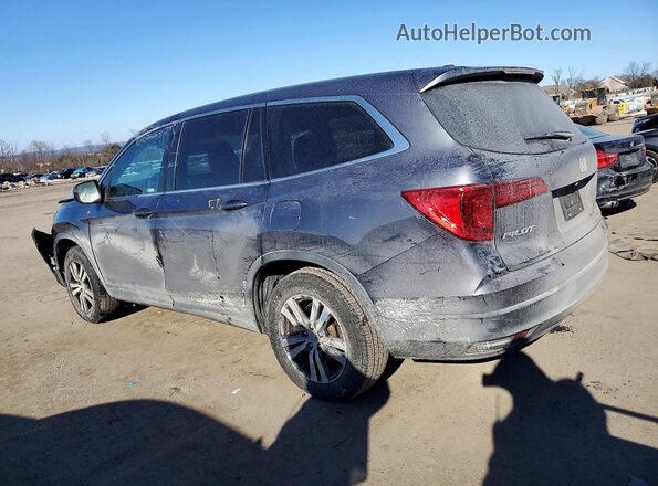 5FNYF6H59HB100583 2017 HONDA PILOT Gray 