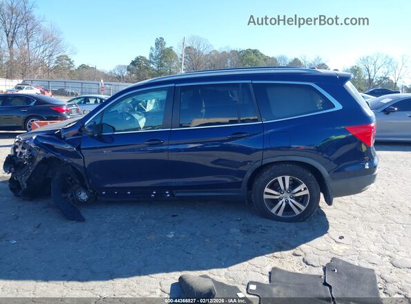 5FNYF6H5XGB043308 2016 HONDA PILOT Blue Սալոնի 360 աստիճան տեսք