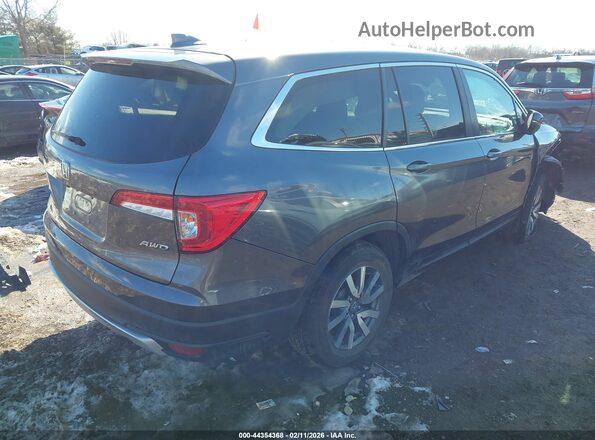 5FNYF6H5XMB009462 2021 HONDA PILOT Gray 