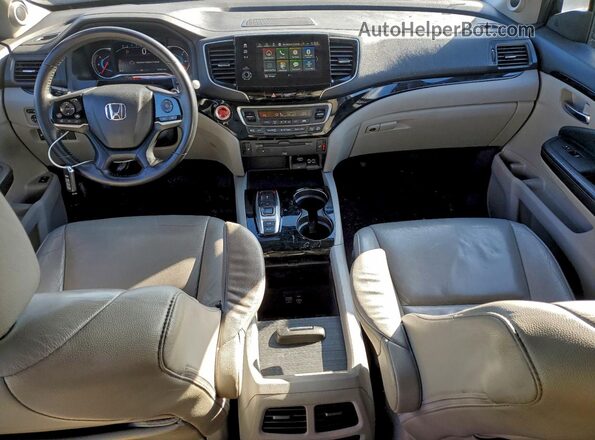 5FNYF6H61KB019870 2019 HONDA PILOT Серебряный 