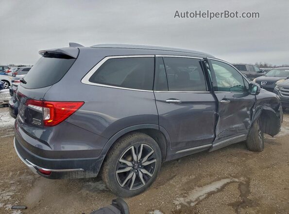 5FNYF6H66NB007749 2022 HONDA PILOT Серый Задняя правая четверть