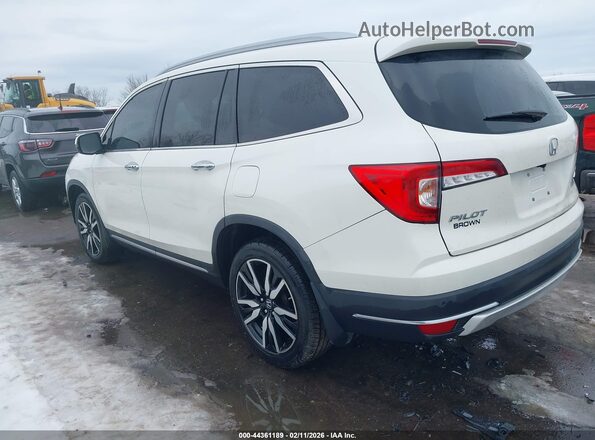 5FNYF6H68KB006341 2019 HONDA PILOT Белый Задняя левая четверть