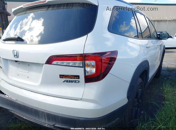 5FNYF6H88NB082602 2022 HONDA PILOT White Rear right