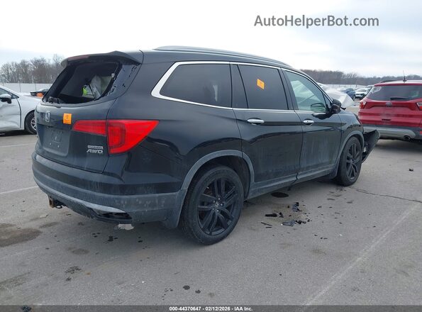 5FNYF6H91HB010279 2017 HONDA PILOT Black Trasero derecho