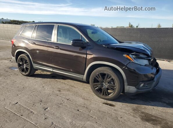 5FNYF7H26KB004073 2019 HONDA PASSPORT Brown 