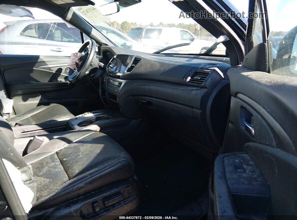 5FNYF7H51MB002308 2021 HONDA PASSPORT Black Вид салону спереду