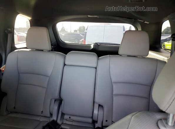 5FNYF7H5XNB003524 2022 HONDA PASSPORT Blue Widok wnętrza z tyłu
