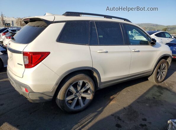 5FNYF7H93KB002861 2019 HONDA PASSPORT White Հետևի աջ