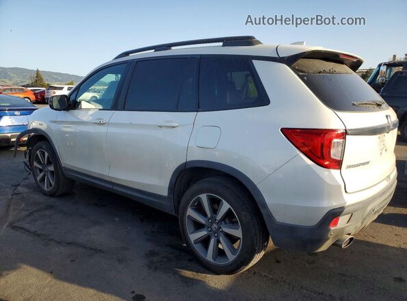 5FNYF7H93KB002861 2019 HONDA PASSPORT White Հետևի ձախ