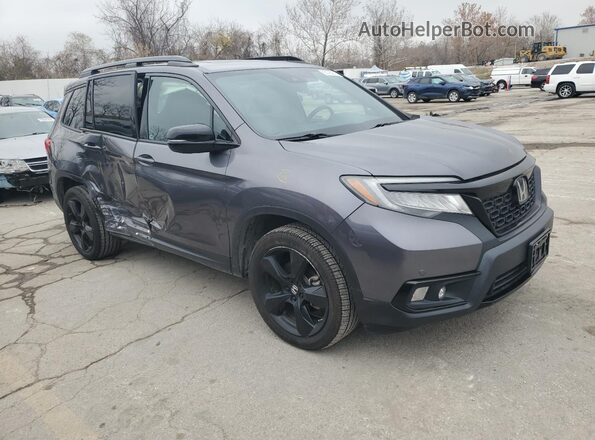 5FNYF8H01MB018003 2021 HONDA PASSPORT Gray 