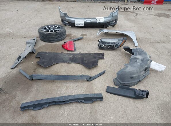 5FNYF8H01PB035680 2023 HONDA PASSPORT Silver ხელსაწყოთა პანელის ხედი