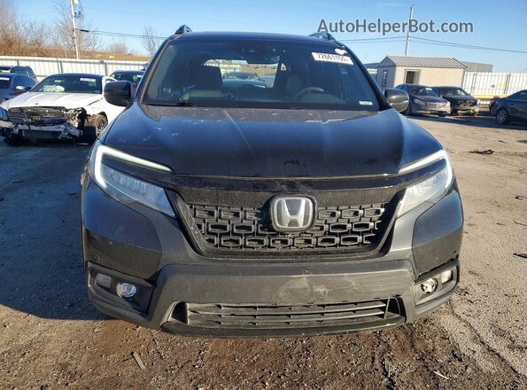 5FNYF8H04MB029254 2021 HONDA PASSPORT Black წინა ხედი