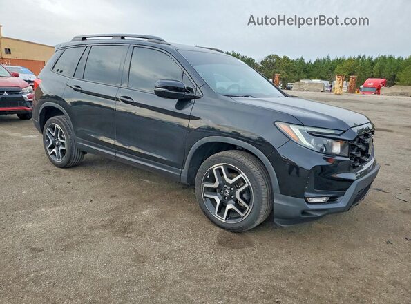 5FNYF8H09NB021829 2022 HONDA PASSPORT Black Przód prawy