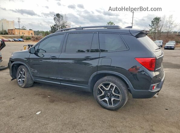 5FNYF8H09NB021829 2022 HONDA PASSPORT Black Tył lewy