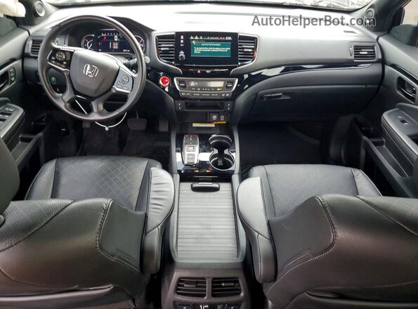 5FNYF8H09NB021829 2022 HONDA PASSPORT Black Widok deski rozdzielczej