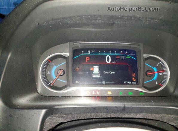 5FNYF8H25LB015007 2020 HONDA PASSPORT Gray Vista del cuadro de instrumentos