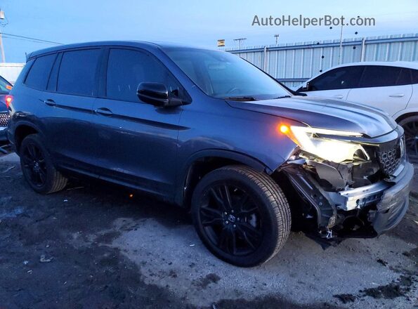 5FNYF8H25LB015007 2020 HONDA PASSPORT Gray Delantero derecho