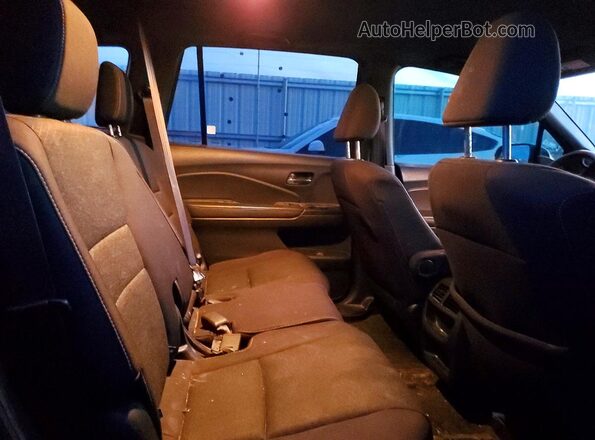 5FNYF8H25LB015007 2020 HONDA PASSPORT Gray Vista interior trasera