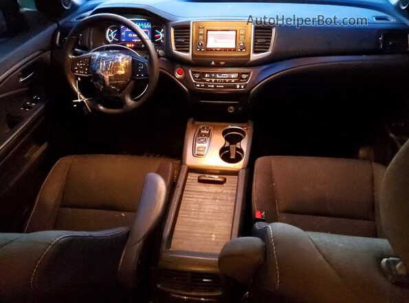 5FNYF8H25LB015007 2020 HONDA PASSPORT Gray Vista del salpicadero