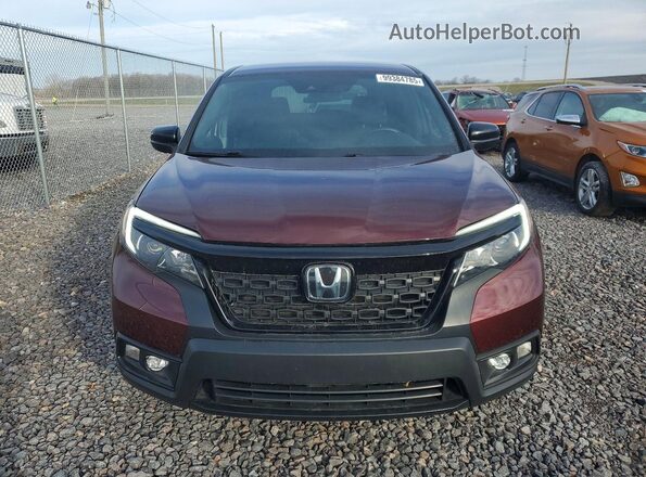 5FNYF8H28KB024475 2019 HONDA PASSPORT Burgundy 