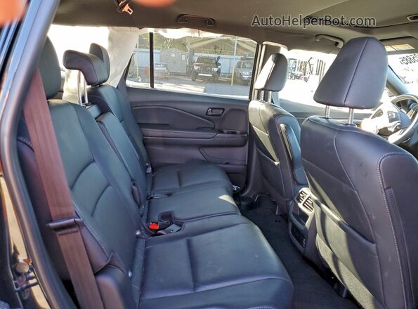 5FNYF8H54PB030484 2023 HONDA PASSPORT Черный Вид задних сидений