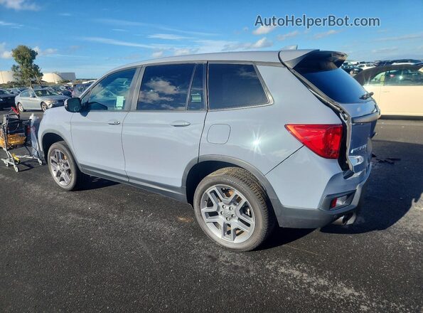 5FNYF8H56NB023288 2022 HONDA PASSPORT Gray უკანა მარცხენა