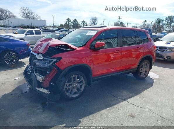 5FNYF8H56PB020040 2023 HONDA PASSPORT Red Front left