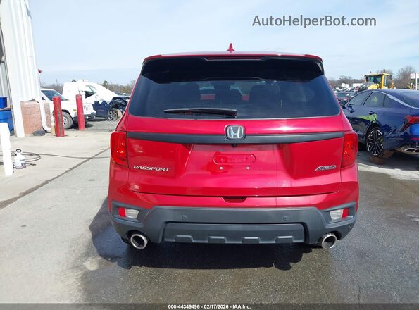 5FNYF8H56PB020040 2023 HONDA PASSPORT Red 